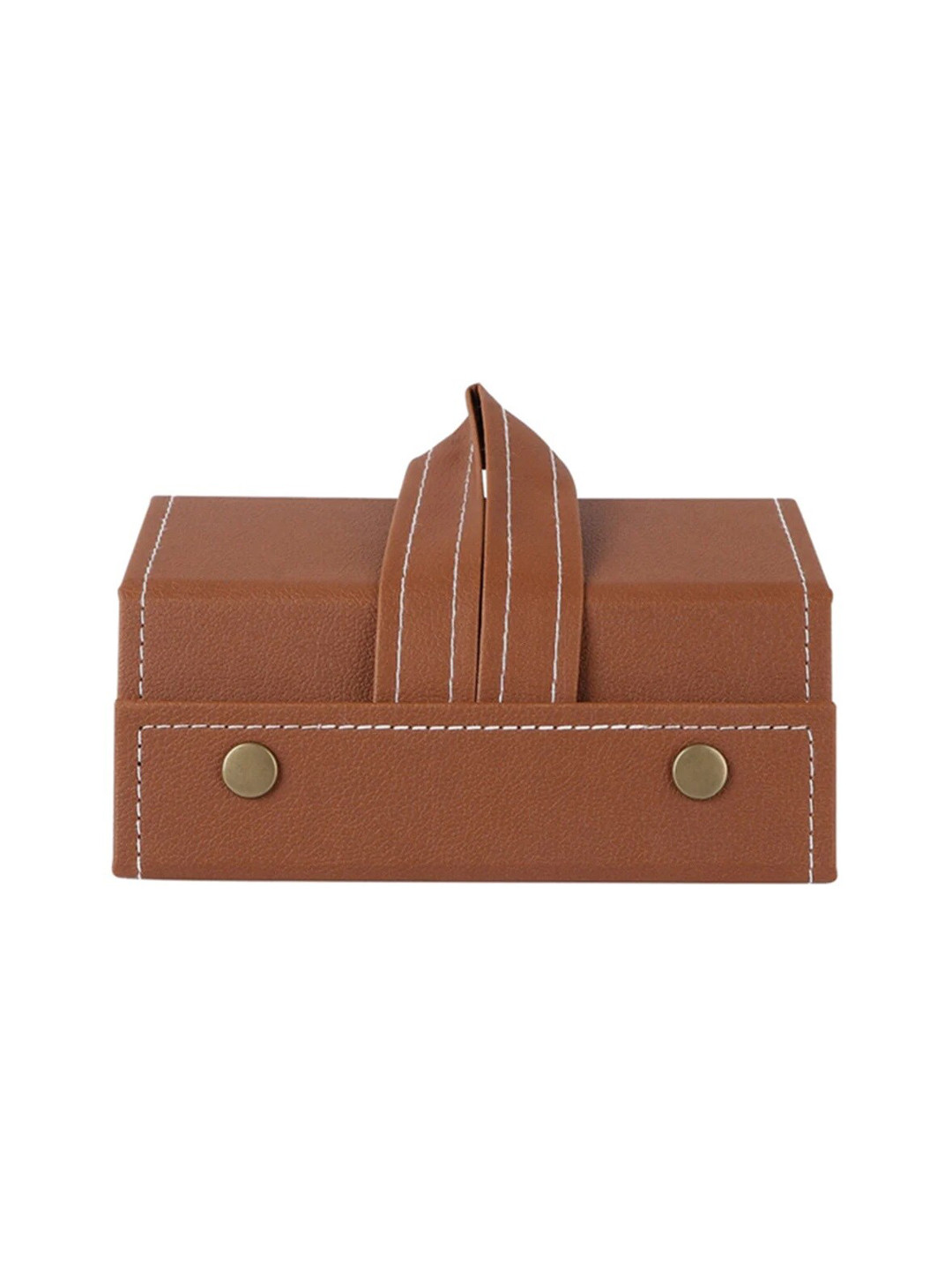 Awestuffs Tan-Brown Sunglasses Case Organizer