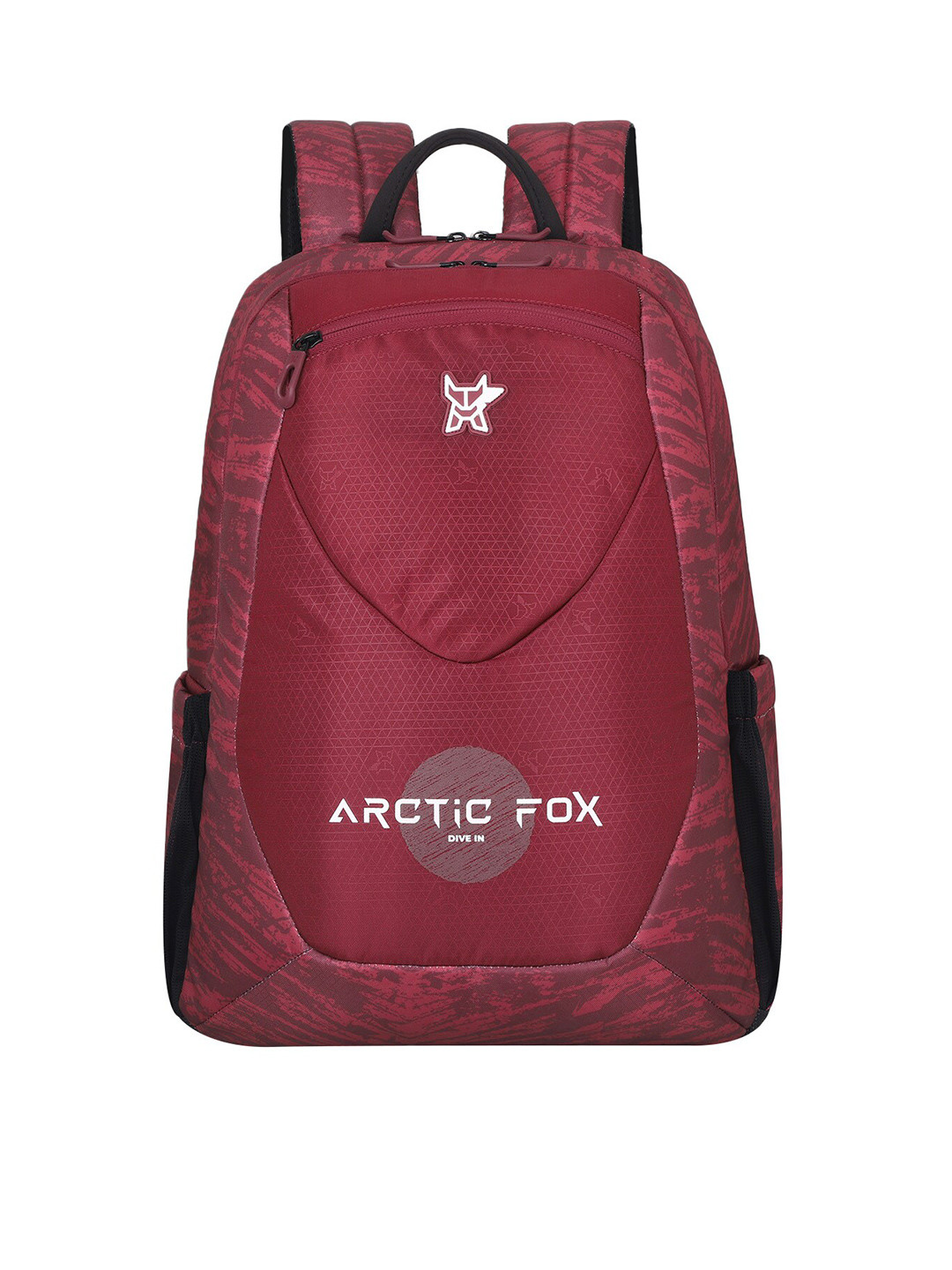 Arctic Fox Graphic Printed Medium Backpack