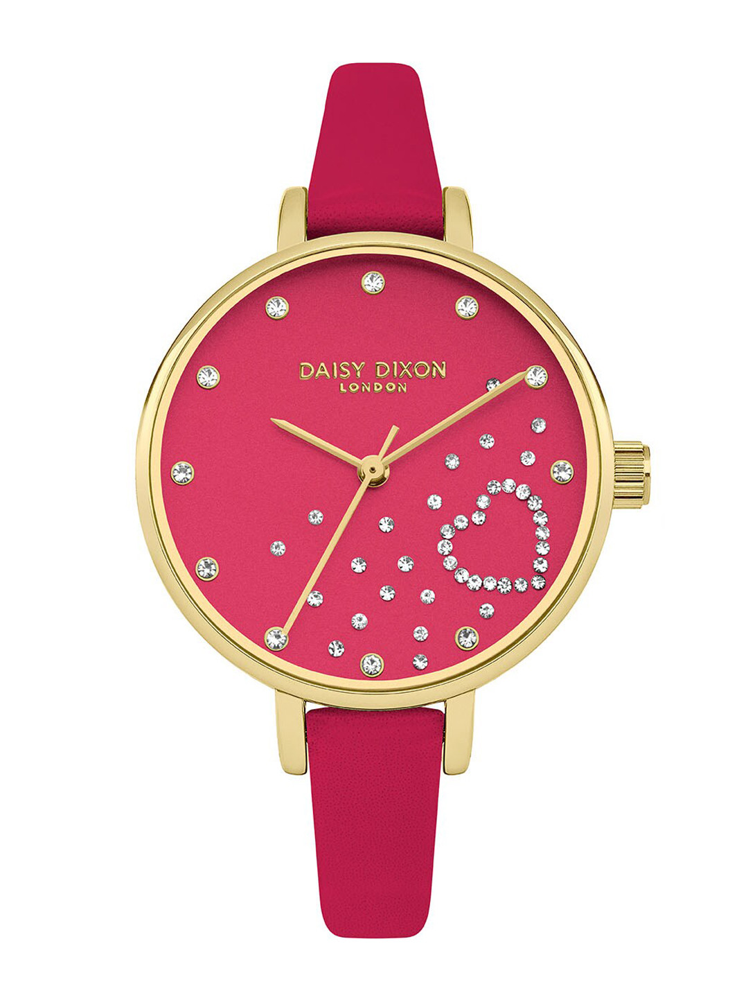 Daisy Dixon Women Leather Straps Analogue Watch D DD083PG