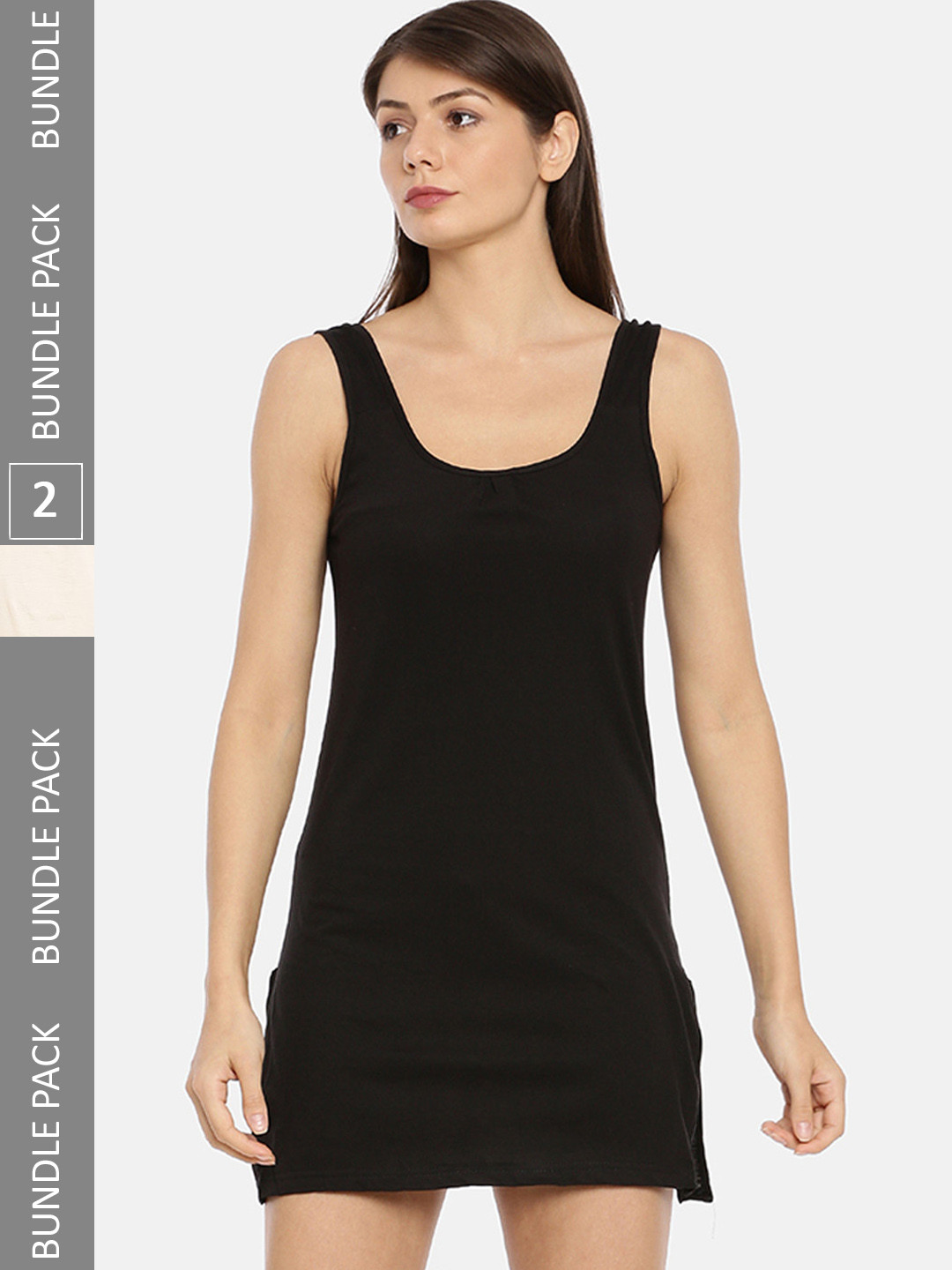 GOLDSTROMS Pack Of 2 Cotton Full Slips