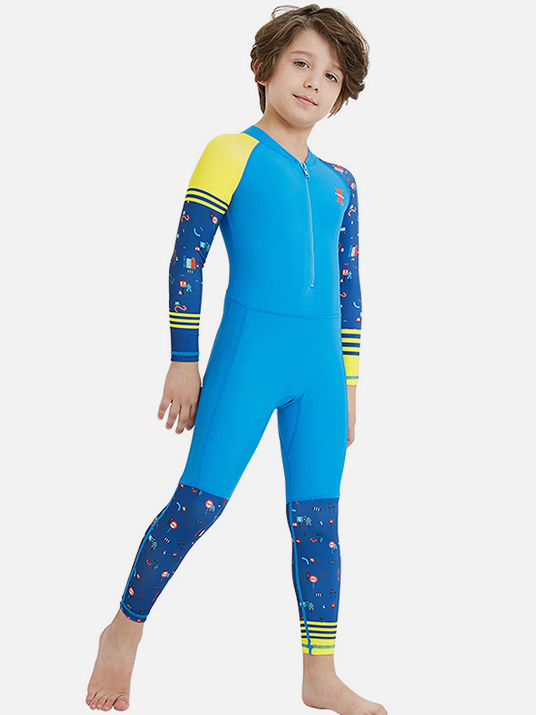 Little Surprise Box LLP Kids Printed UPF 50+ Legsuit