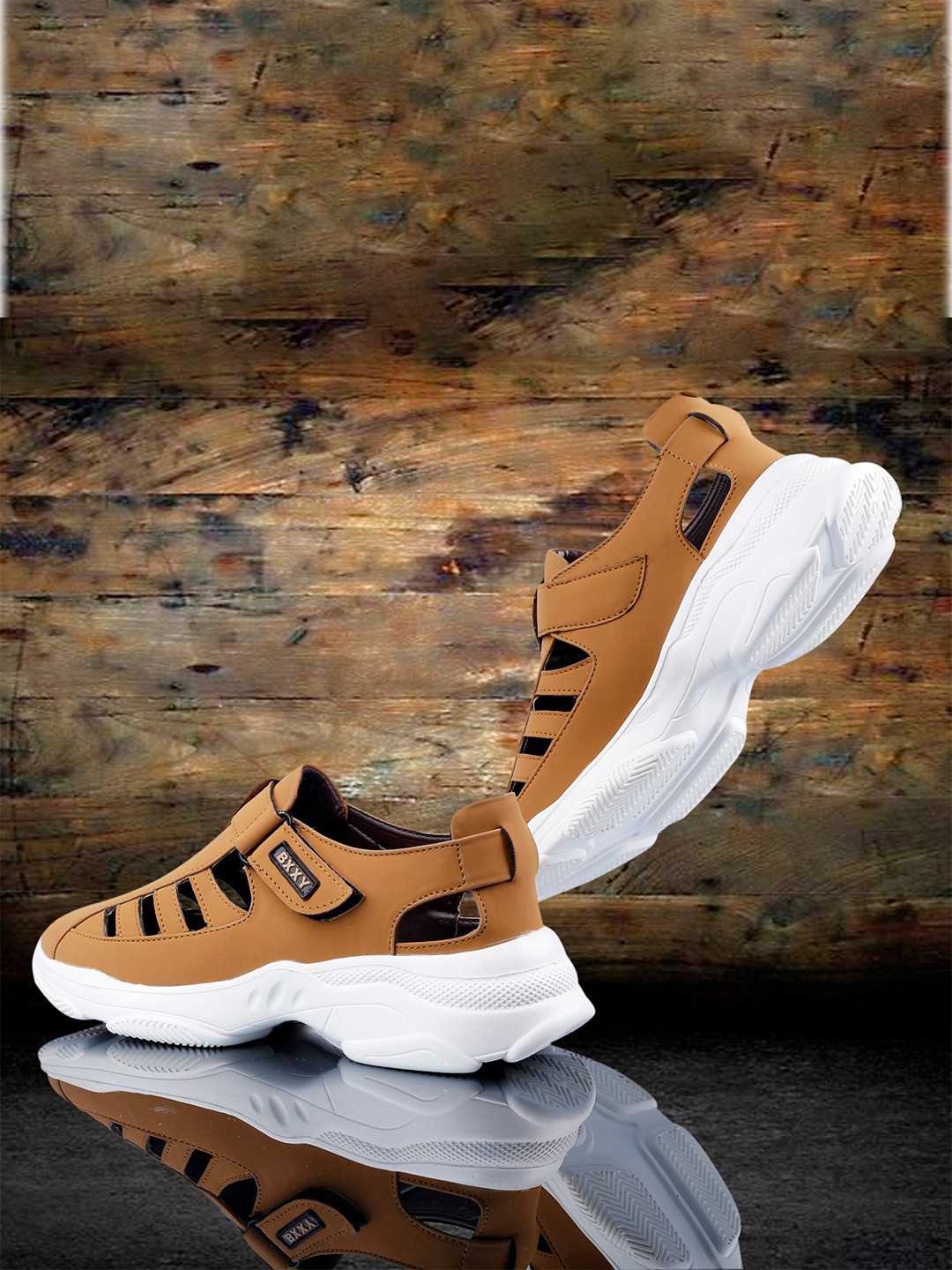 Bxxy Men Suede Comfortable Shoe-Style Sandals