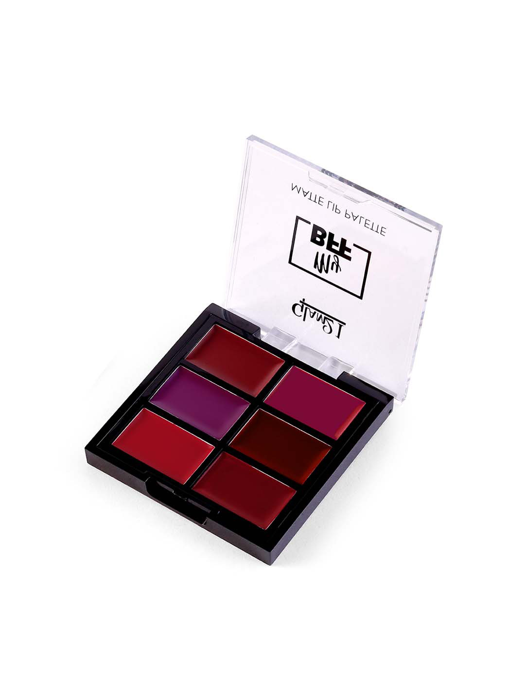 GLAM21 My BFF Highly Pigmented Matte Lip Palette 9 gm - Bold 01