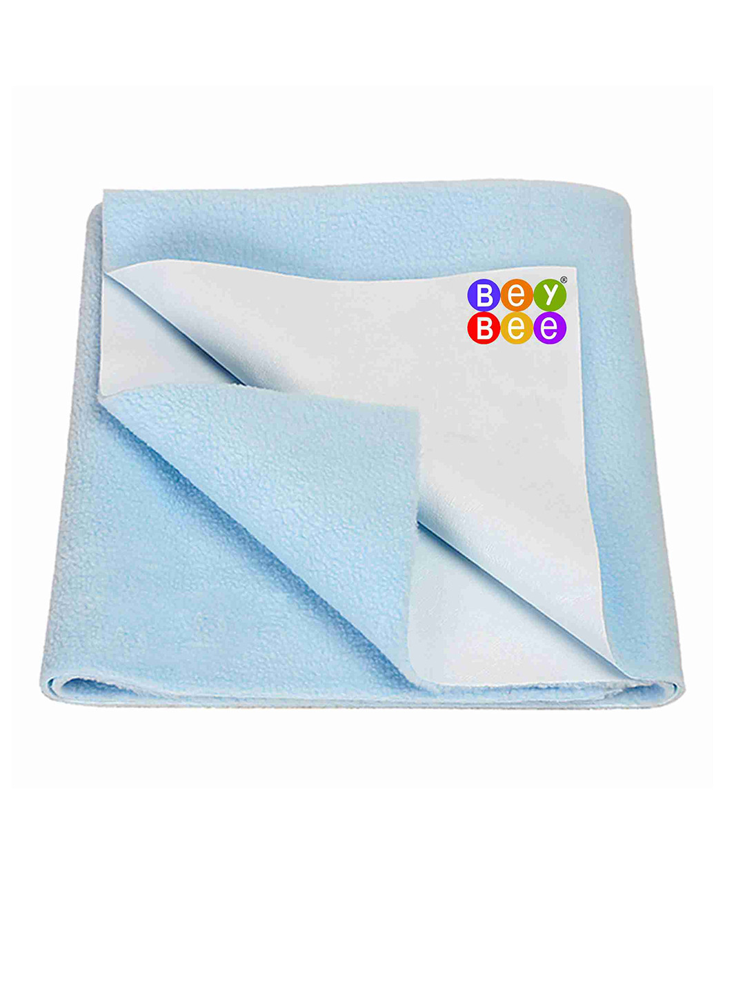 BeyBee Kids Blue Cotton Waterproof & Anti-Dust Large Baby Dry Sheet