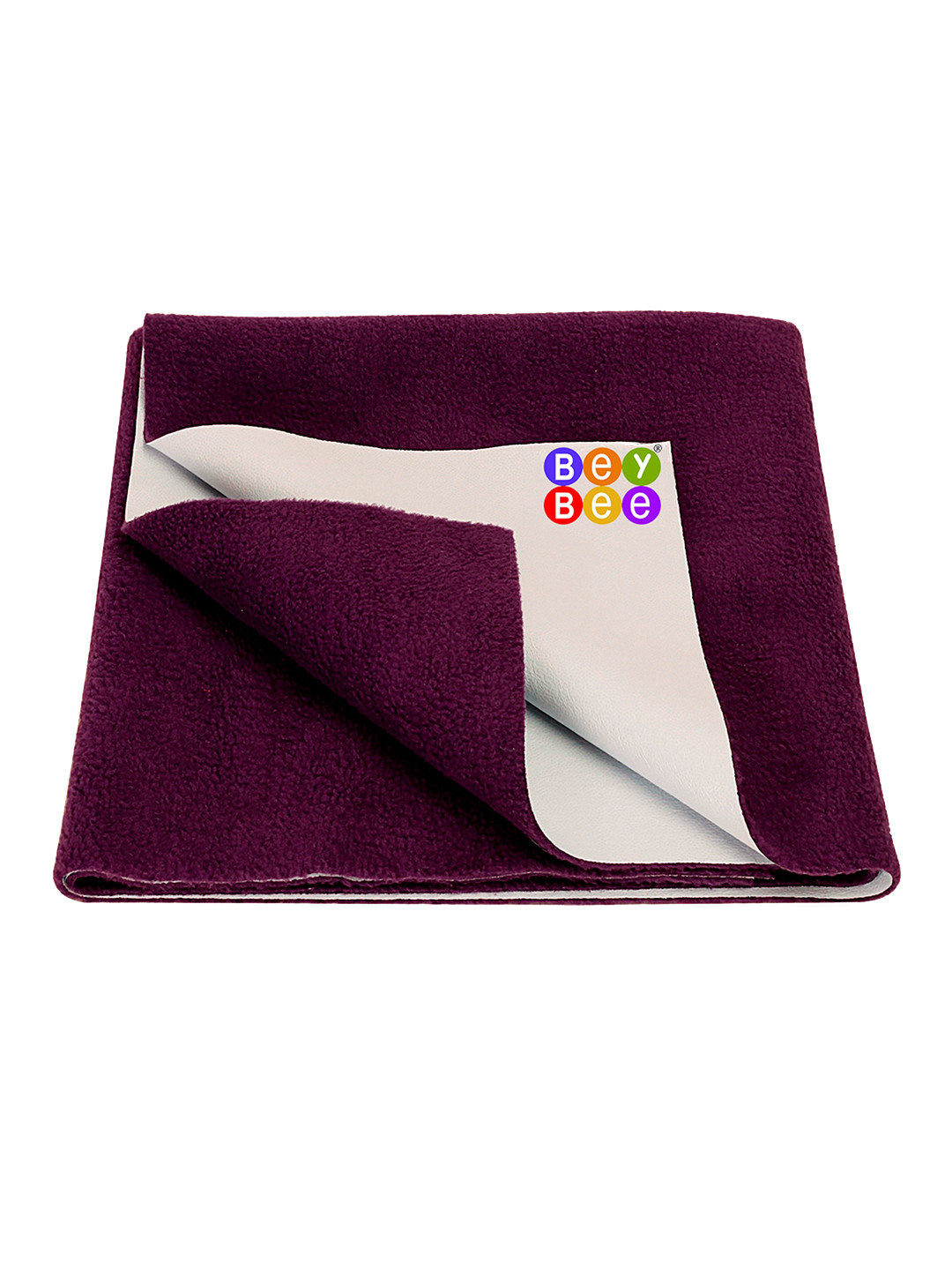 BeyBee Kids Purple Cotton Waterproof & Anti-Dust Baby Dry Sheet