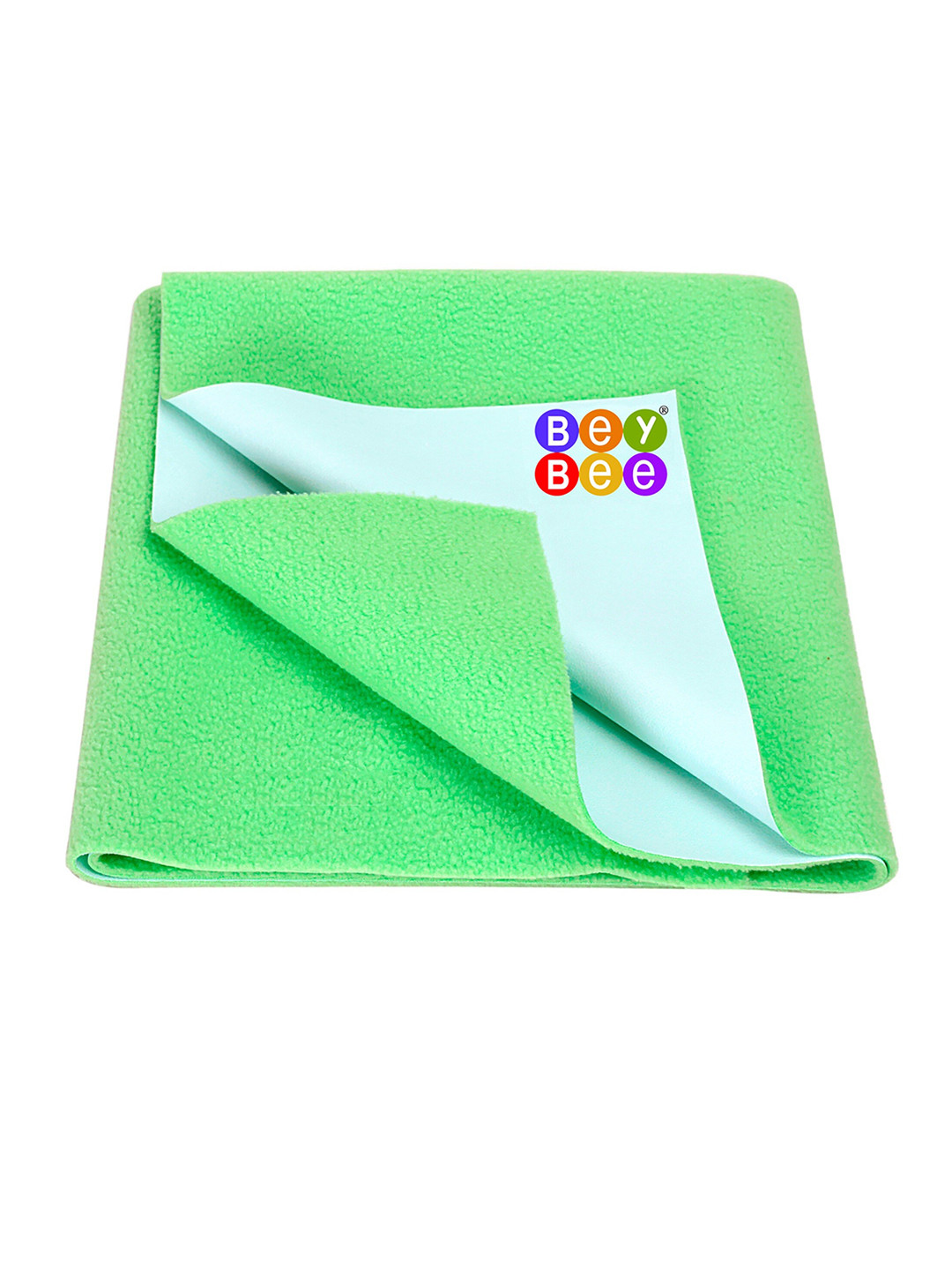 BeyBee Kids Green Cotton Mattress Protector