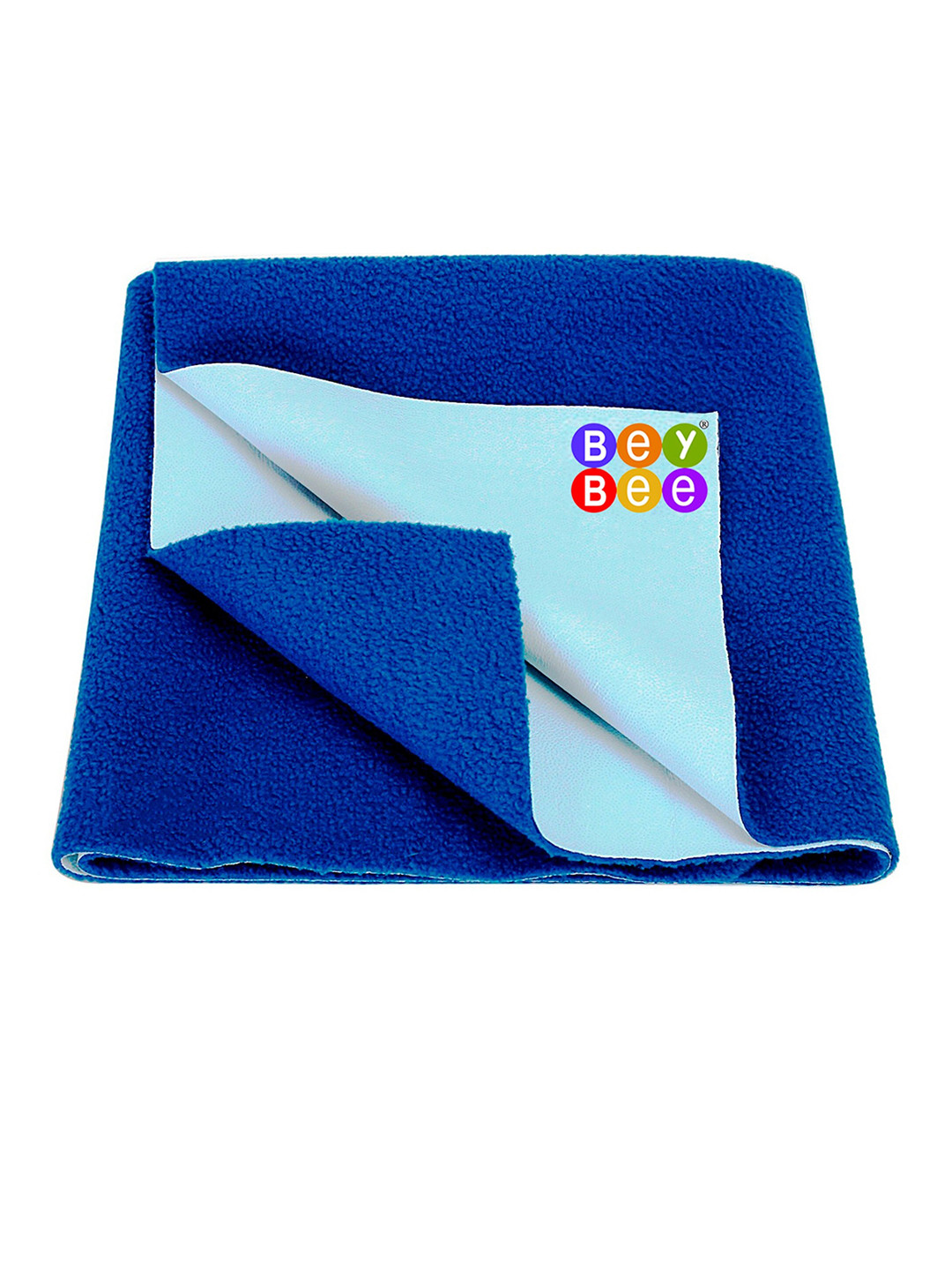 BeyBee Kids Blue Cotton Waterproof & Anti-Dust Large Dry Sheet