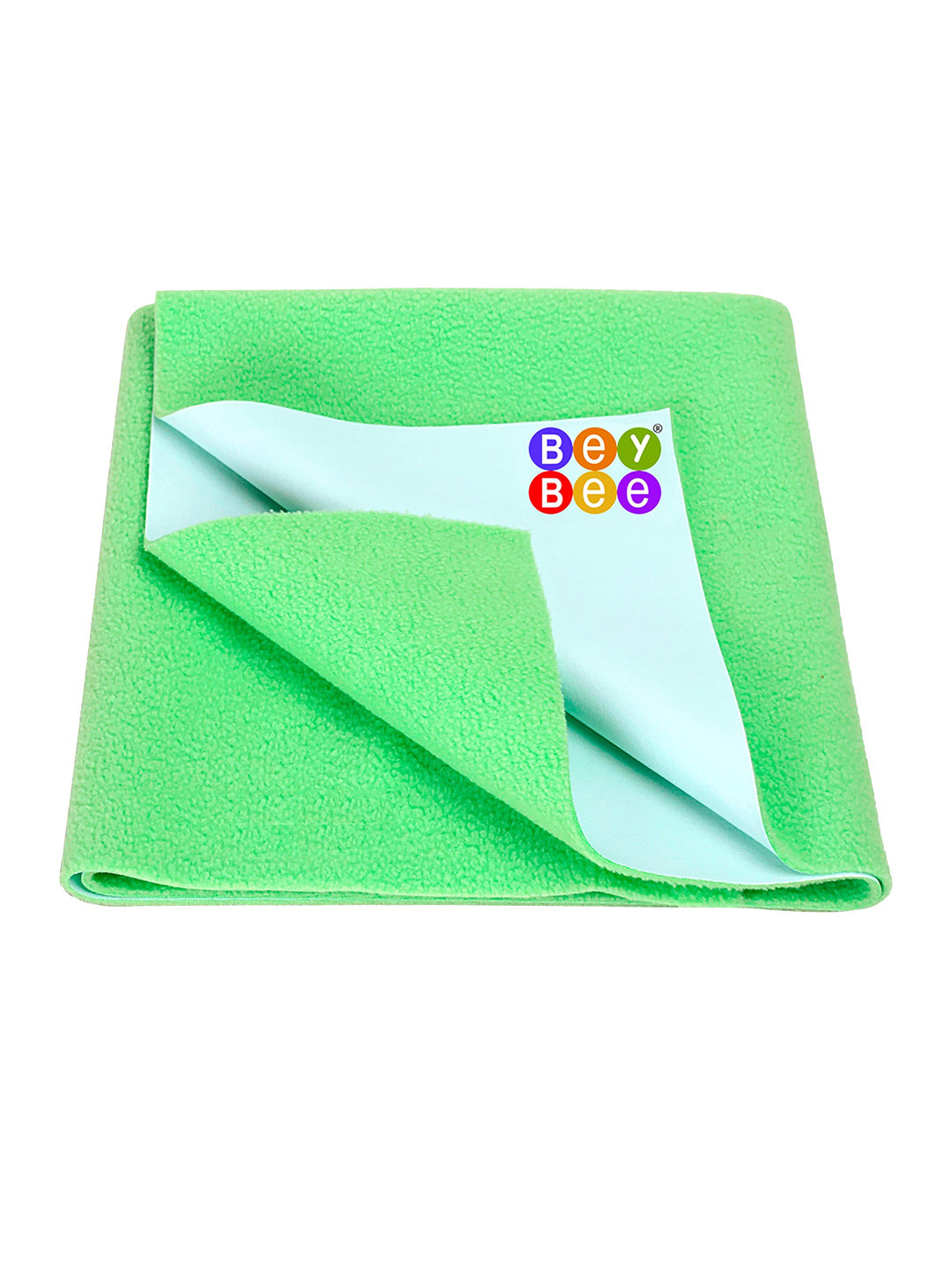 BeyBee Kids Green Cotton Mattress Protector