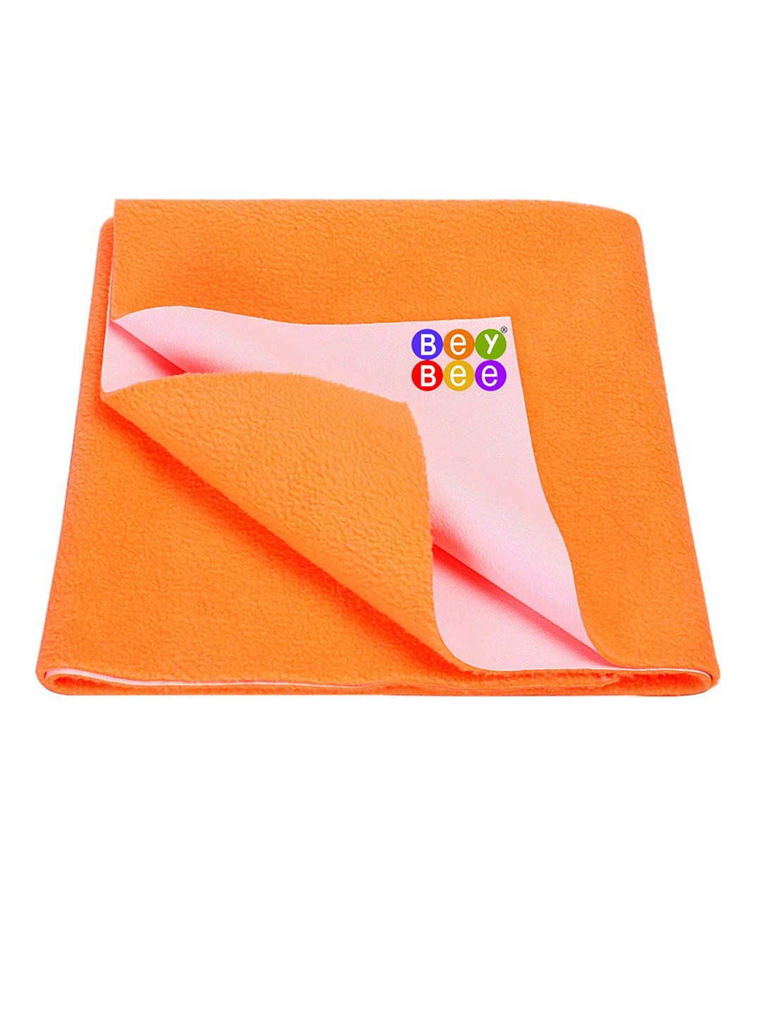 BeyBee Kids Orange Cotton Waterproof & Anti-Dust Small Dry Sheet