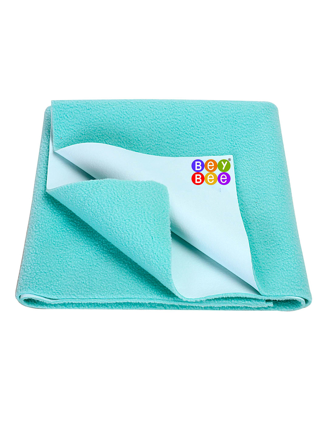 BeyBee Kids Sea Green Cotton Mattress Protector