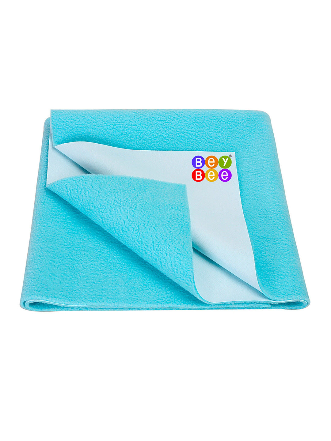 BeyBee Kids Sea Blue Cotton Waterproof & Anti-Dust Small Dry Sheet
