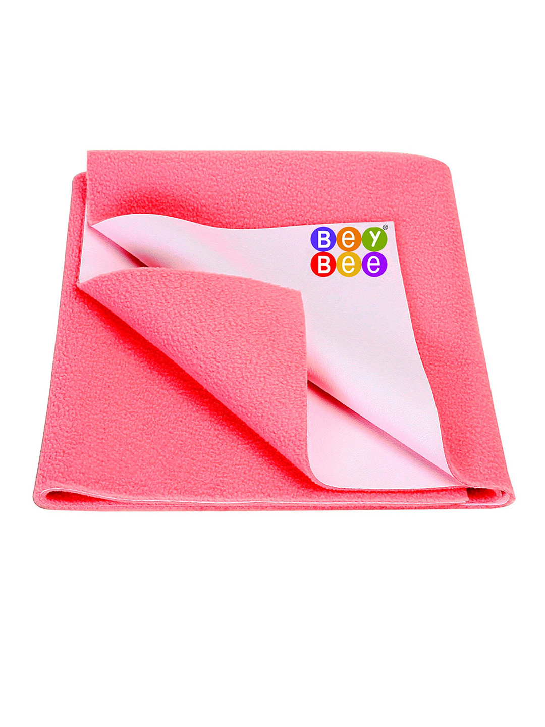 BeyBee Kids Rose Pink Cotton Breathable Dry Sheet