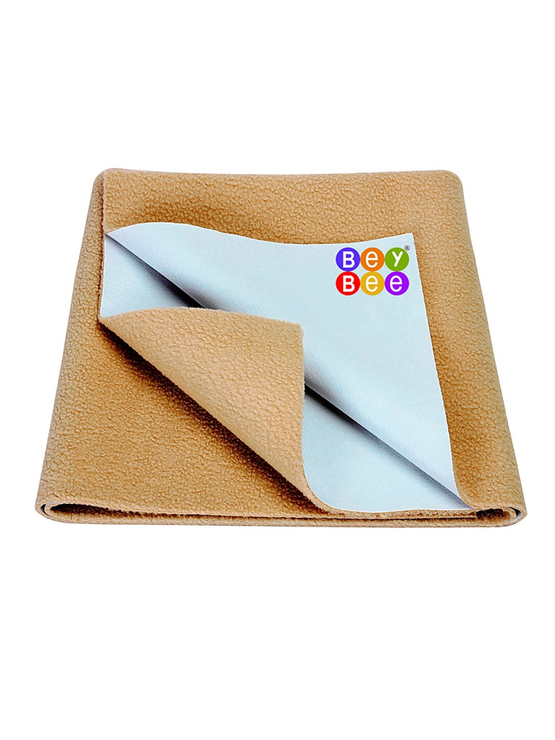 BeyBee Kids Beige Cotton Waterproof & Anti-Dust Extra Large Dry Sheet