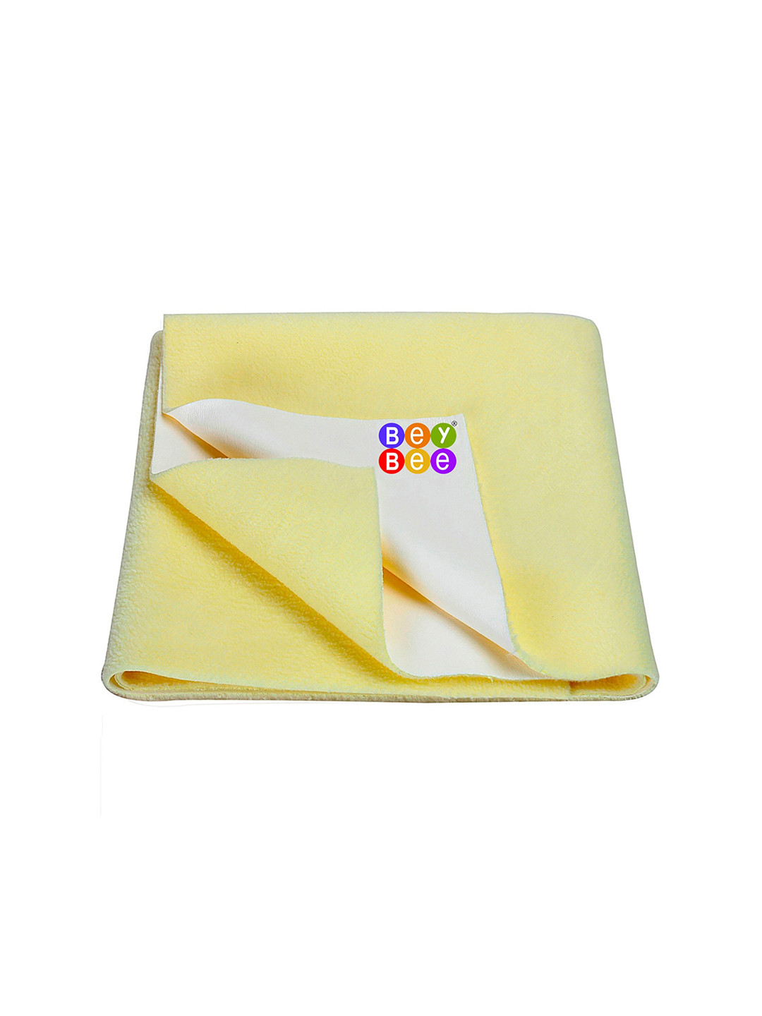 BeyBee Kids Yellow Cotton Waterproof & Anti-Dust Extra Large Dry Sheet