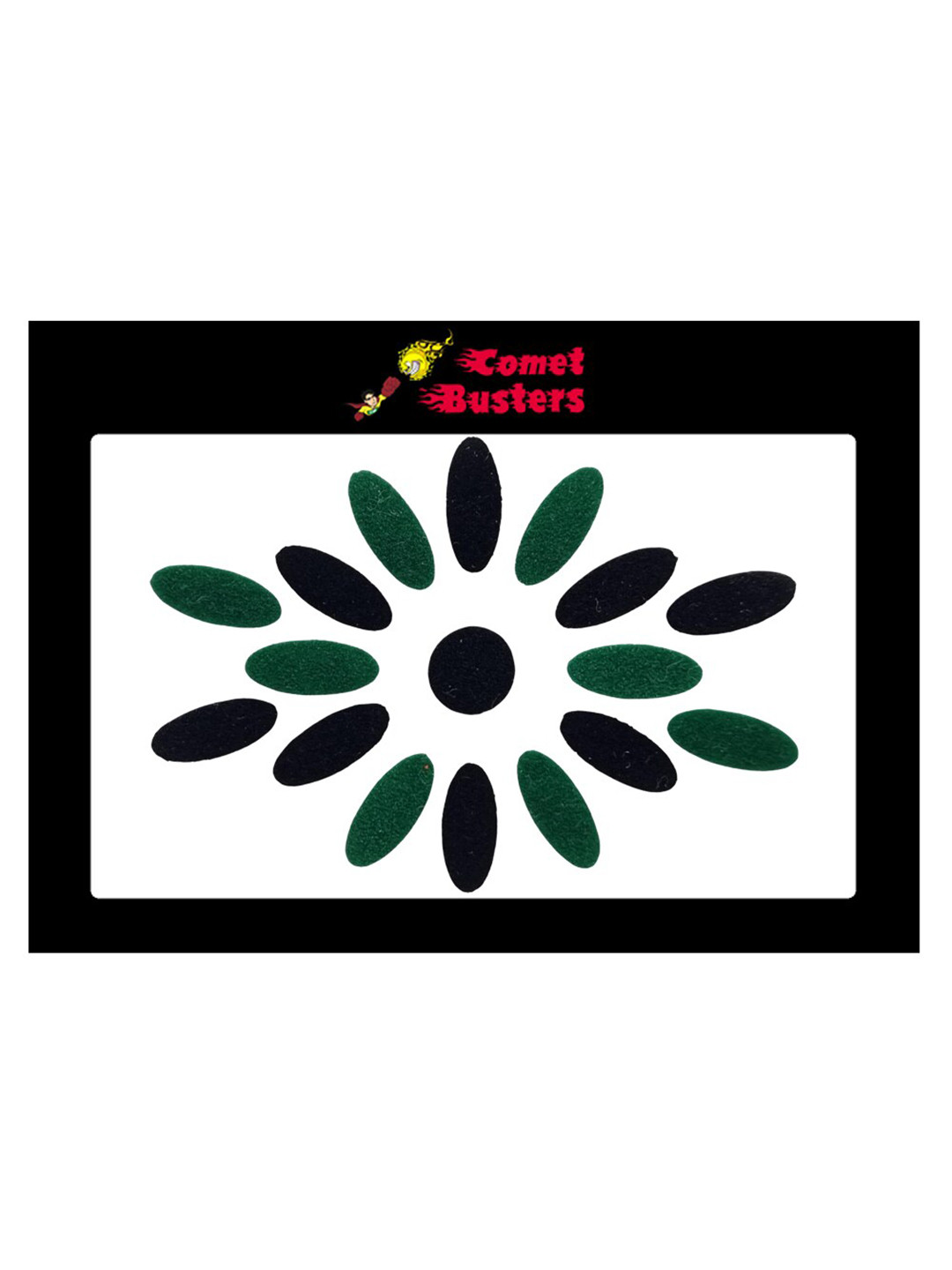 Comet Busters Multi-Coloured Set of 17 Sticker Bindis