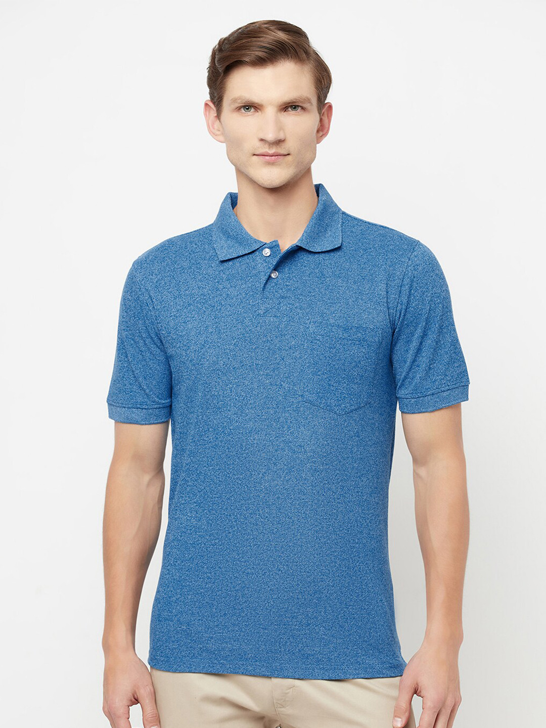 HiFlyers Polo Collar Short Sleeves Cotton T-shirt