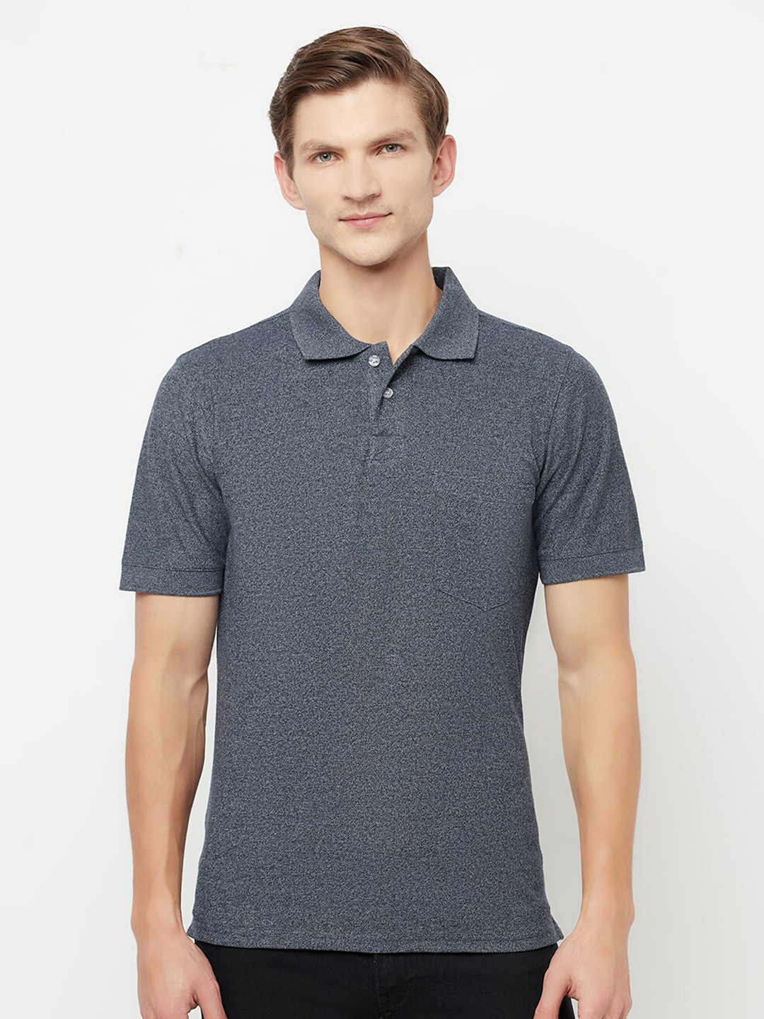 HiFlyers Polo Collar Short Sleeves Cotton T-shirt