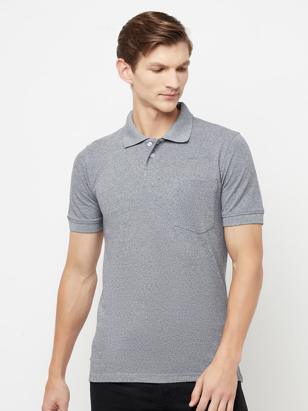 HiFlyers Polo Collar Short Sleeves Cotton T-shirt