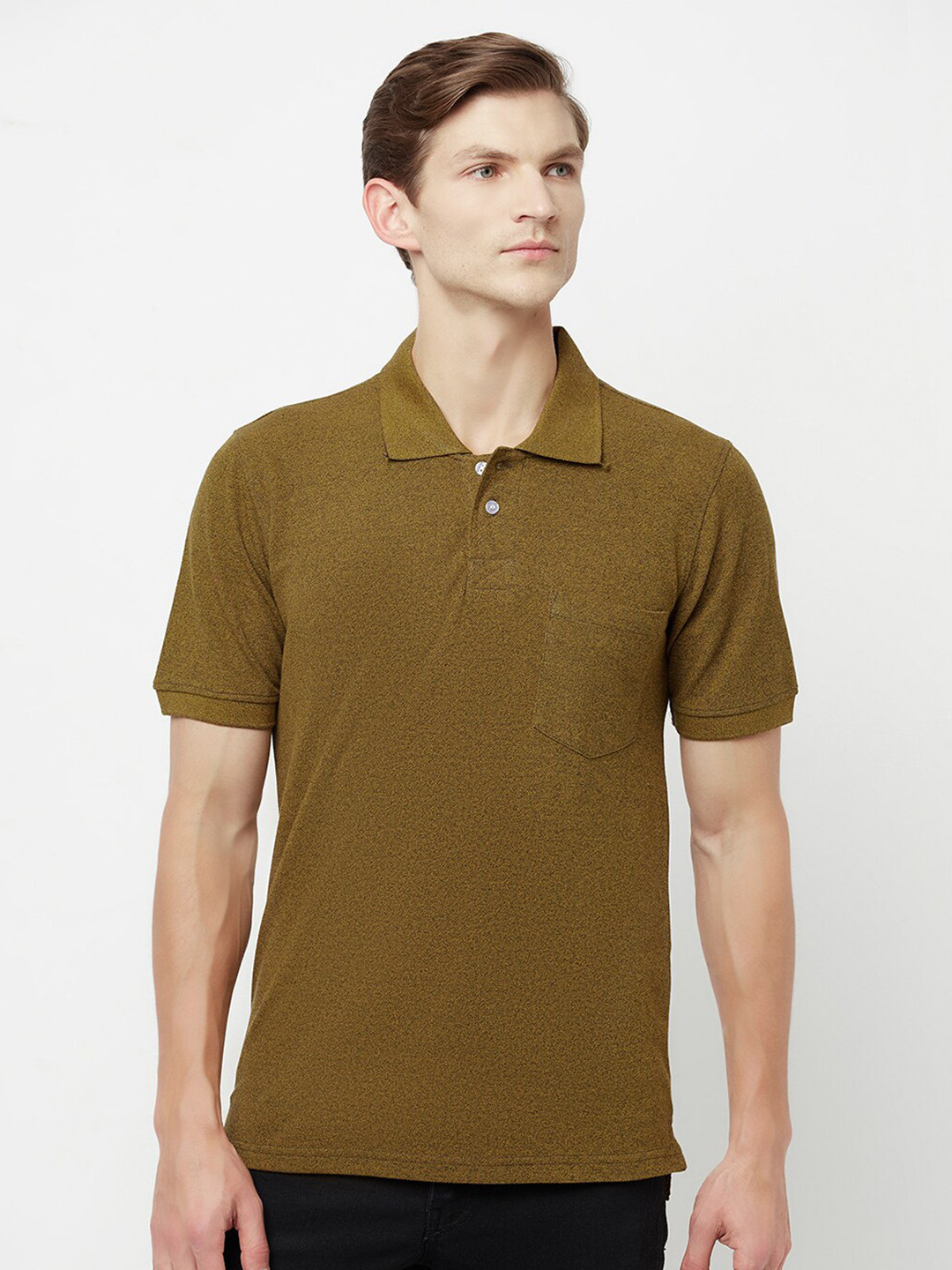HiFlyers Polo Collar Short Sleeves Cotton T-shirt