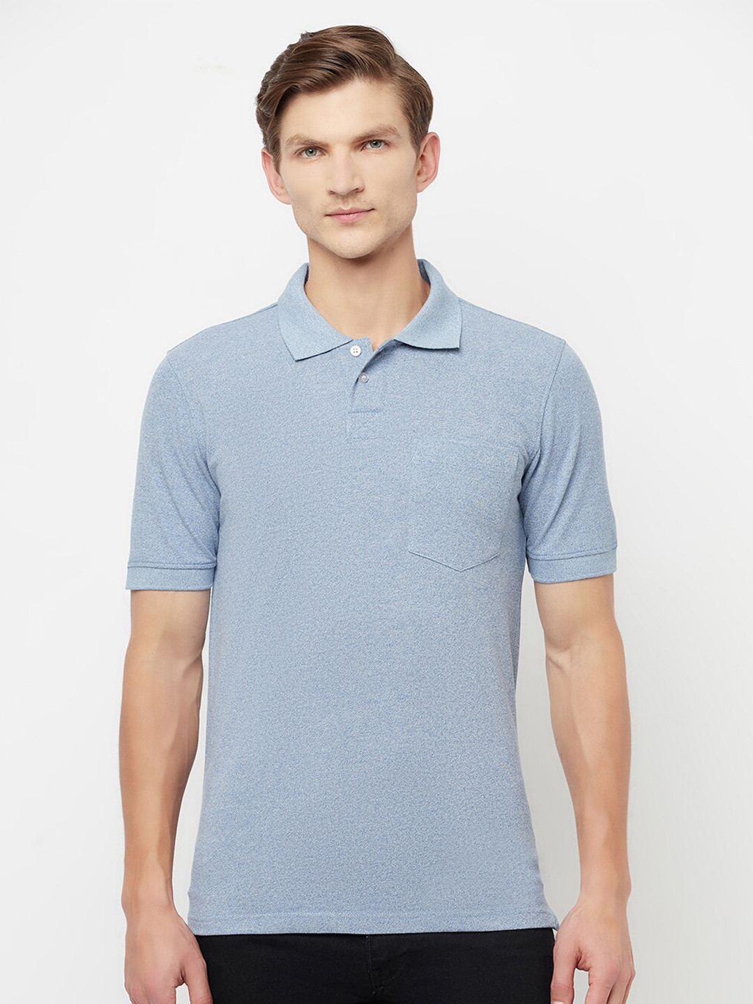 HiFlyers Polo Collar Short Sleeves Cotton T-shirt
