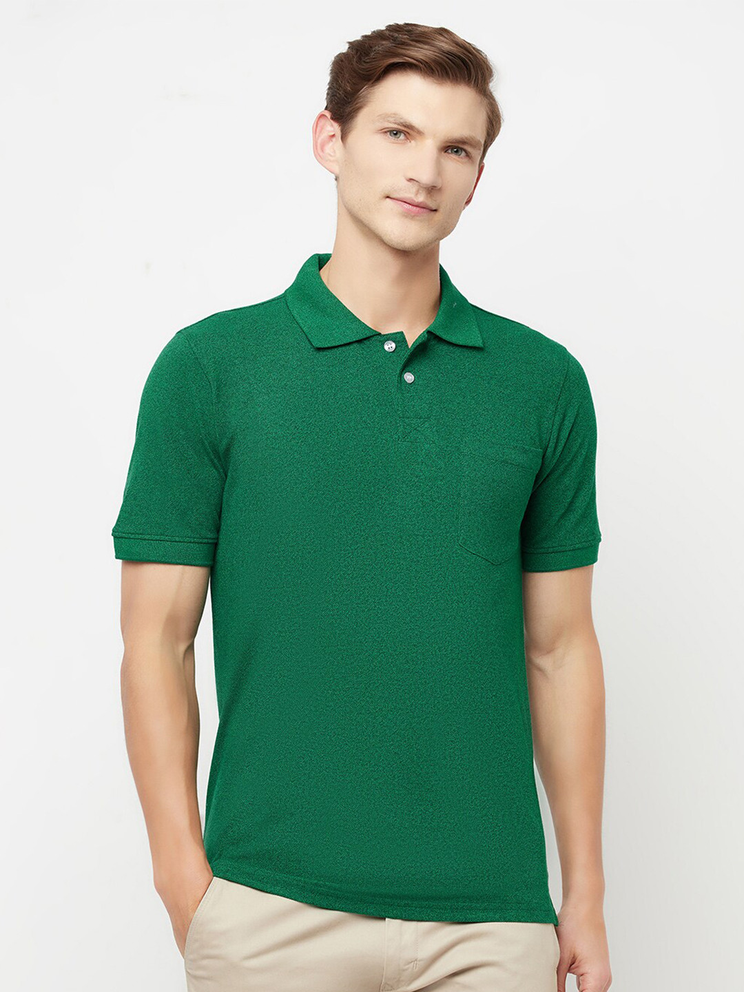 HiFlyers Polo Collar Cotton Casual T-Shirt