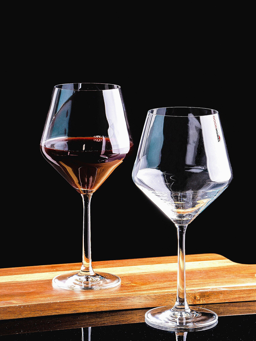 GOODHOMES Transparent 6 Pieces Champagne Glasses 680 ml Each