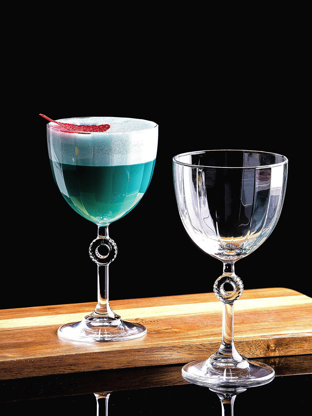 Pasabahce Transparent 2 Pieces Amore Stem Glasses 270 ml Each