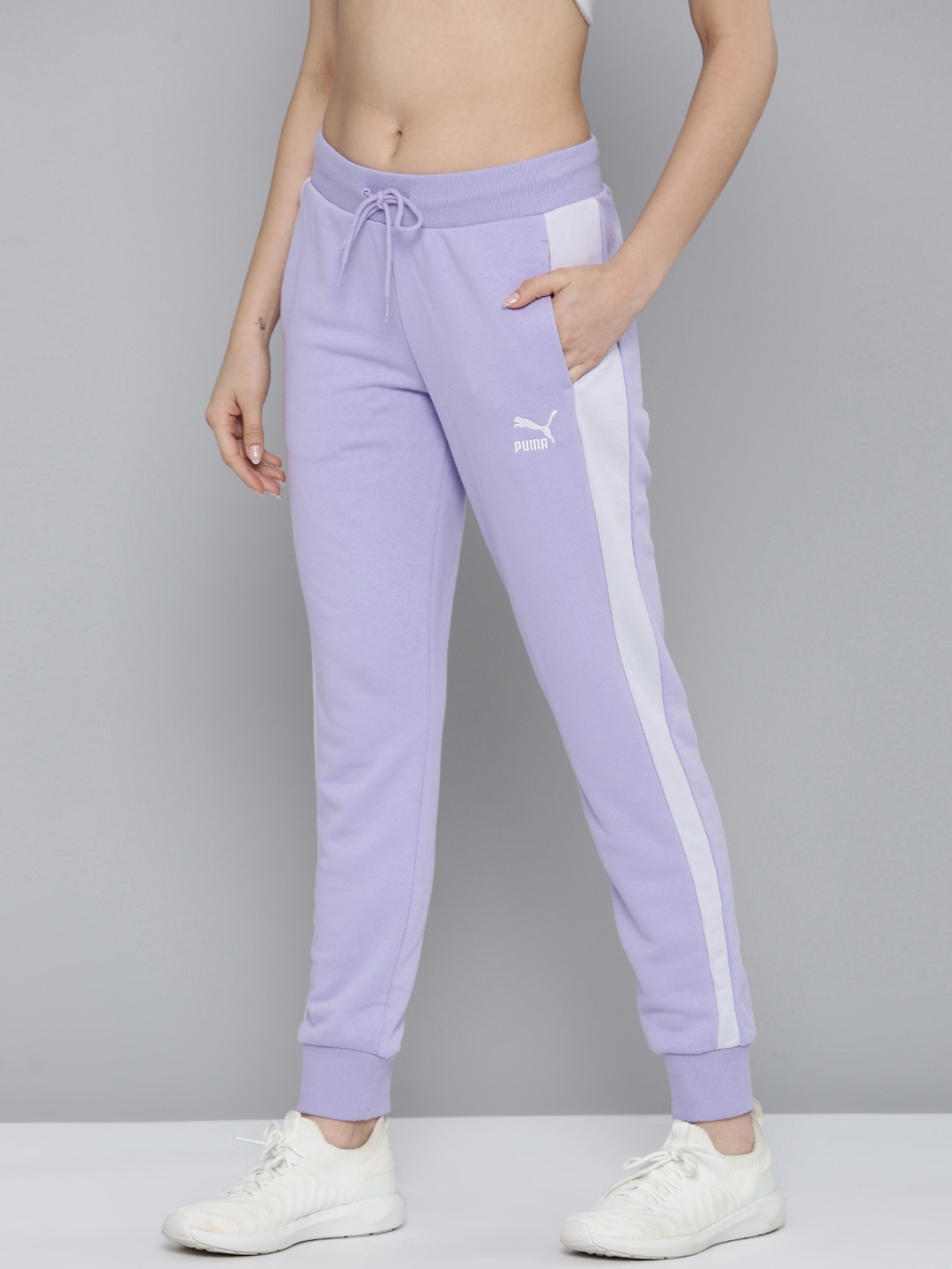 Puma slim fit joggers womens 2025
