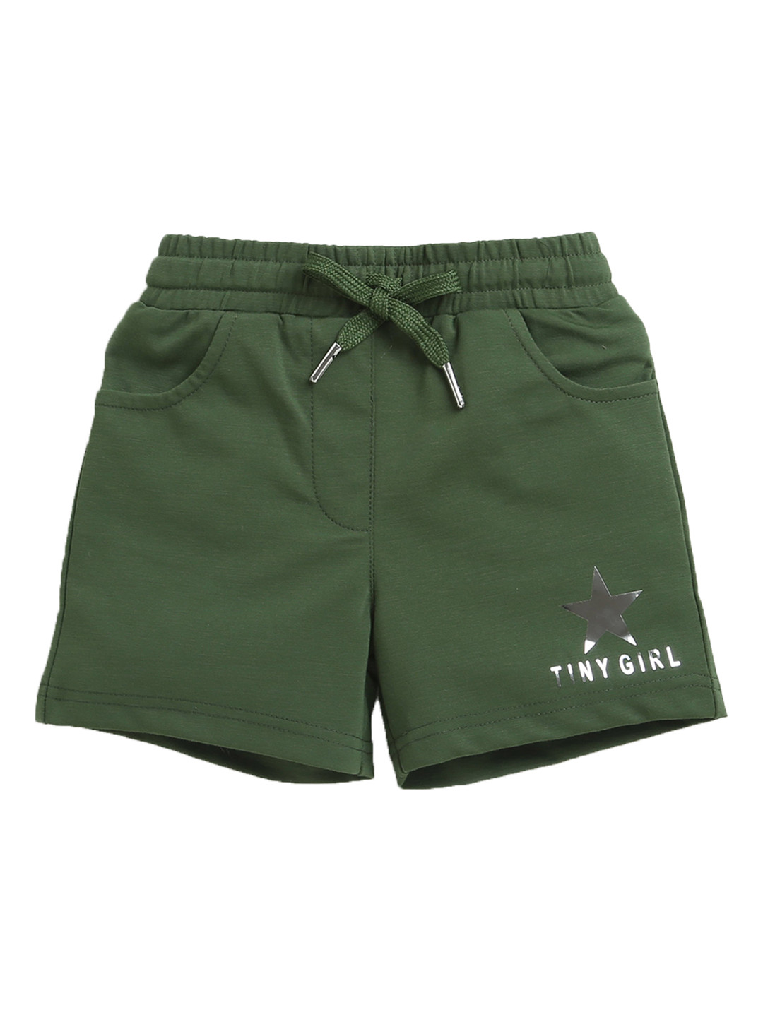 Tiny Girl High-Rise Above Knee Length Regular Shorts