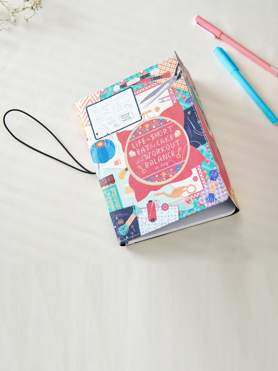 Chumbak Life Hacks Printed Journal NoteBook