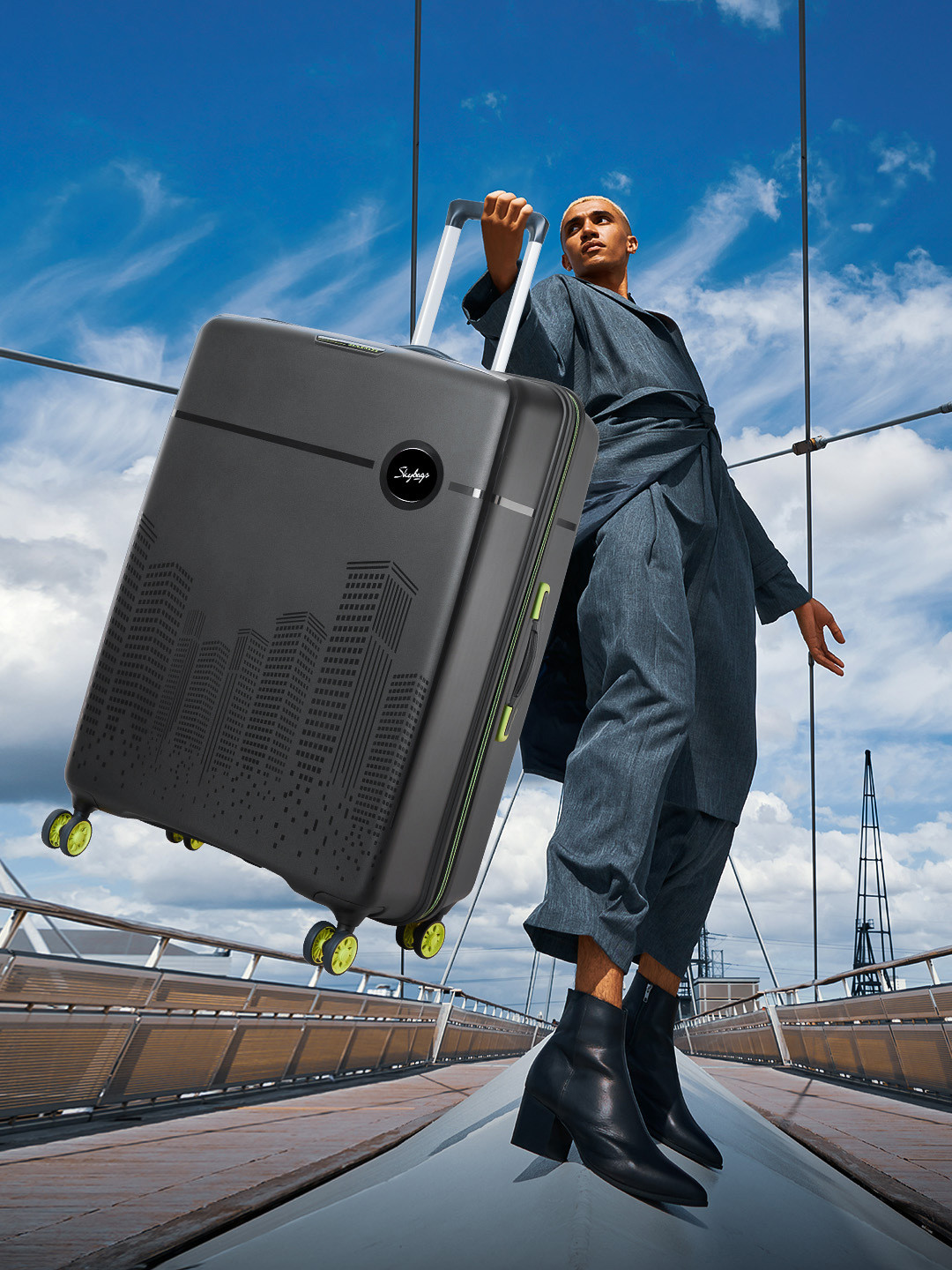 Skybags Cityscape Hard-Sided Large Trolley Suitcase