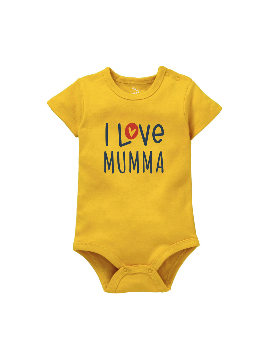 Zeezeezoo Infants Love Mumma Printed Pure Cotton Bodysuit