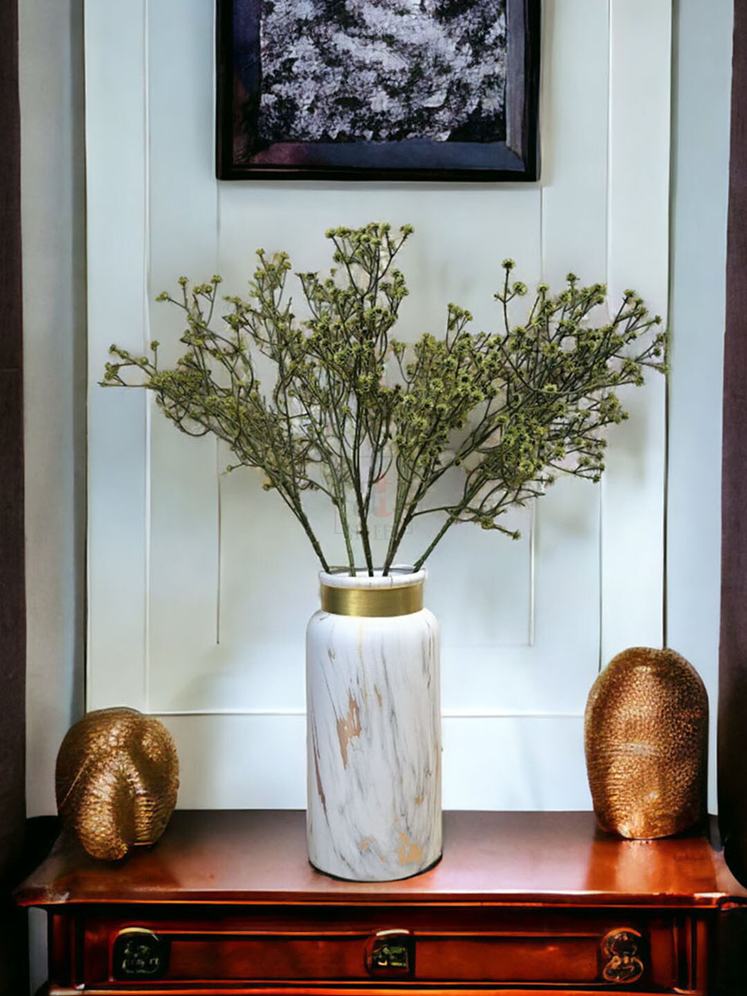 Art Street Green Artificial Gypsophila Flowers