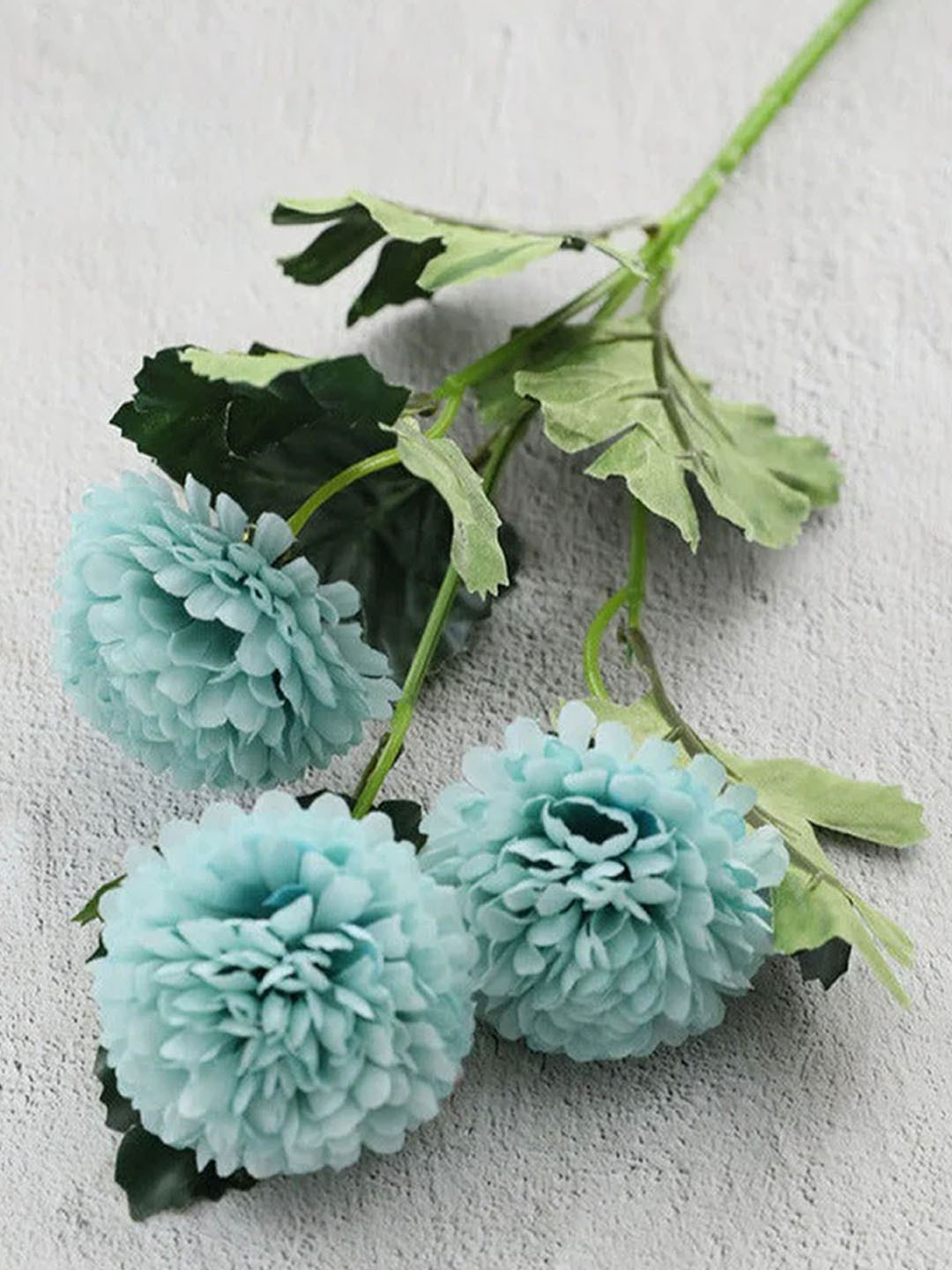 Art Street Blue 2 Pieces Artificial Hydrangea Flowers