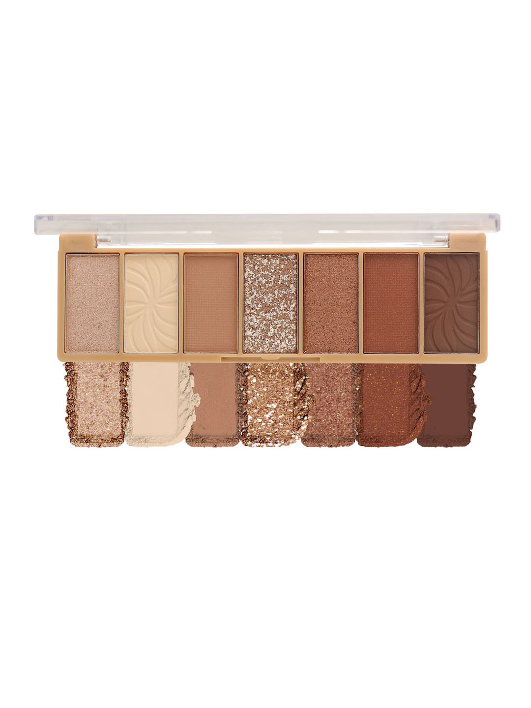 L.A colors Alluring Beauty 7-Color Eyeshadow Palette - Radiant