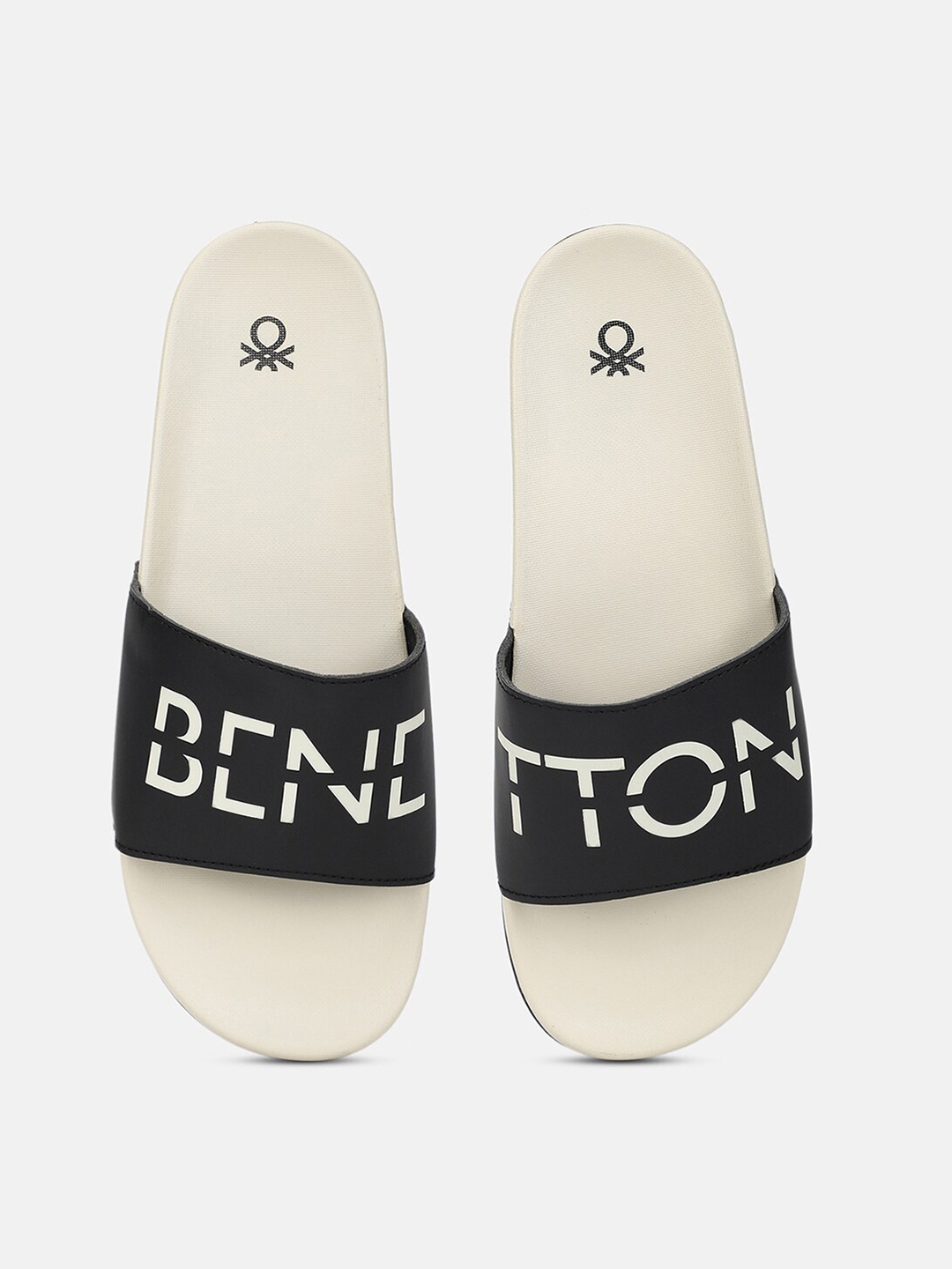 United colors of benetton flip flops cheap