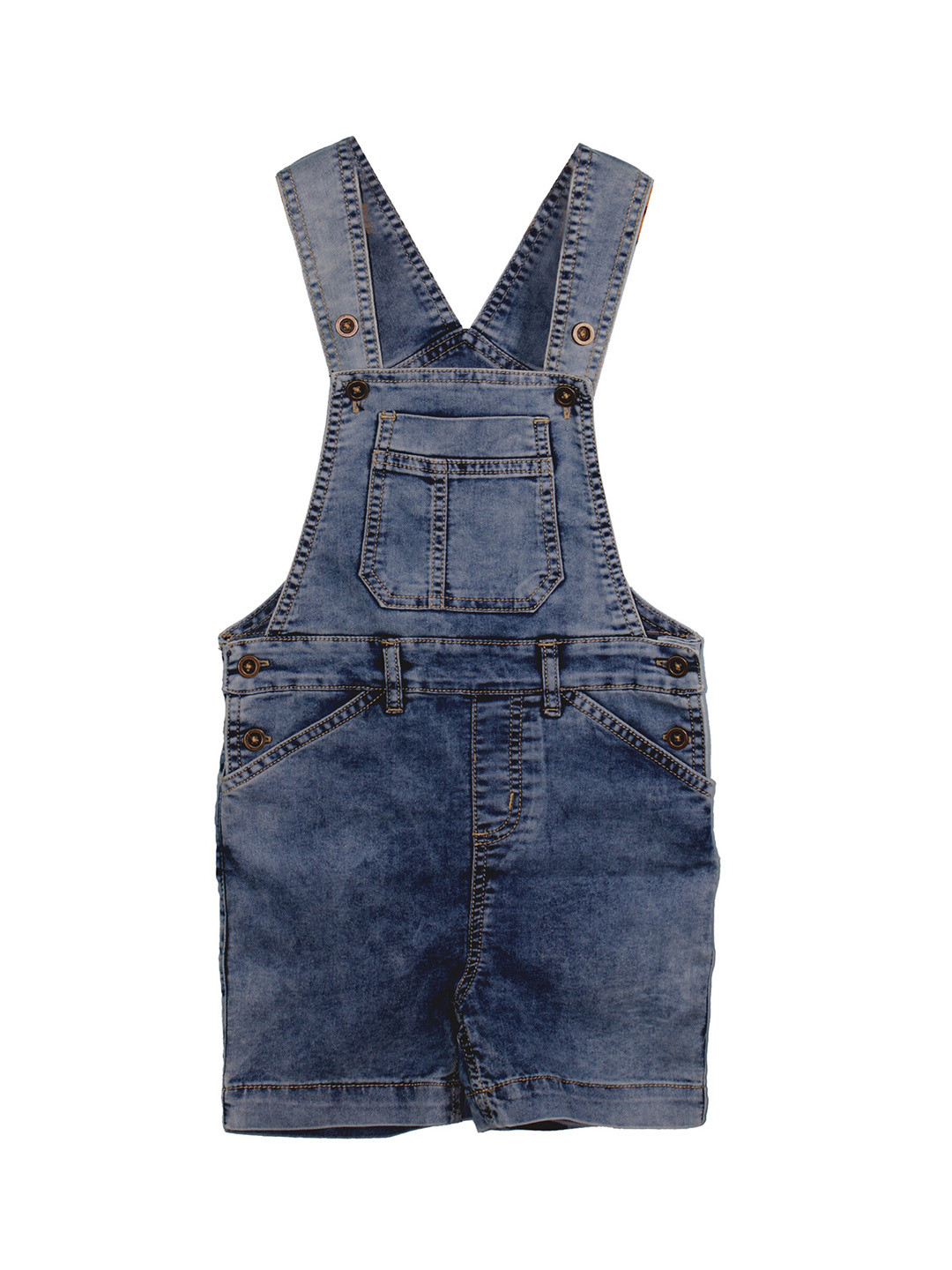 KiddoPanti Boys Denim Dungarees