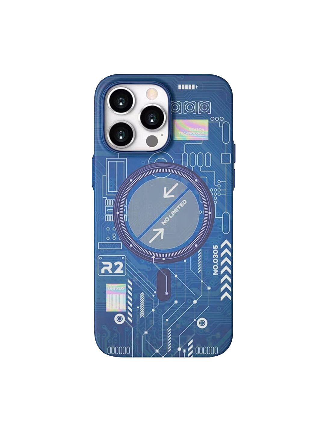 TREEMODA Printed iPhone 14 Pro Mobile Back Case