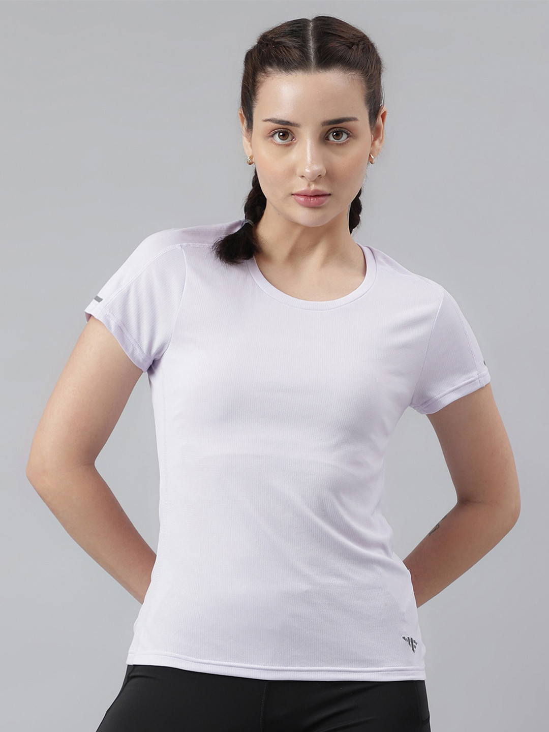 Woods Short Sleeves Round Neck Antimicrobial T-Shirt