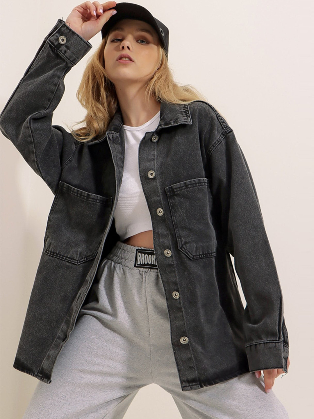 Trend Alacati stili Spread Collar Fashion Jacket