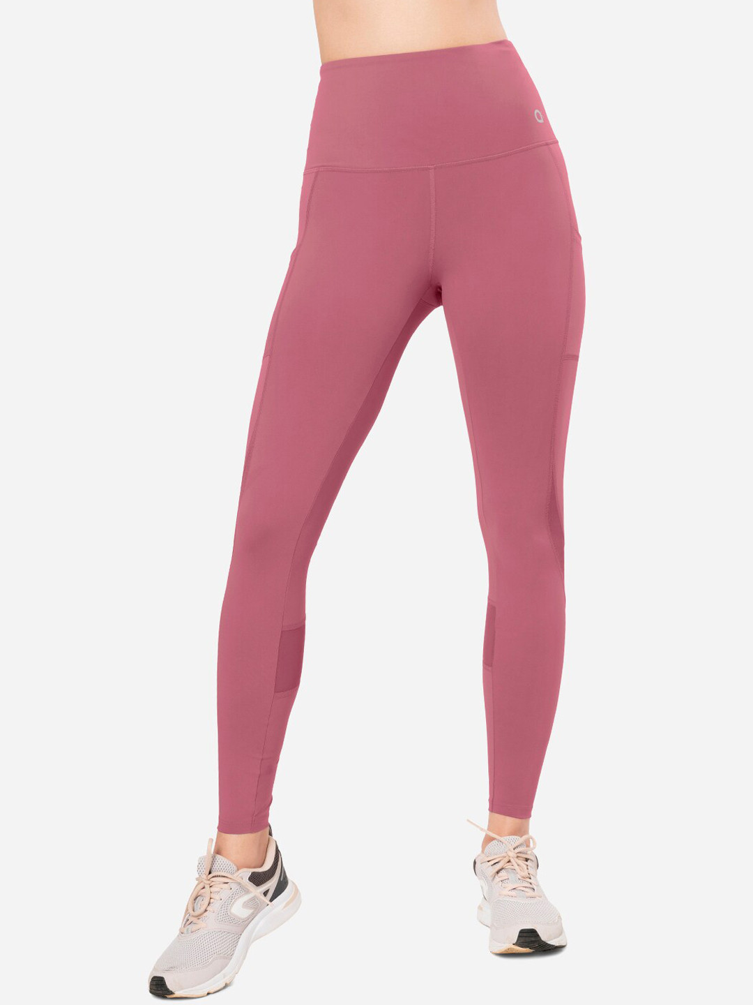 Amante Solid High Rise Flaunt Panelled Tights