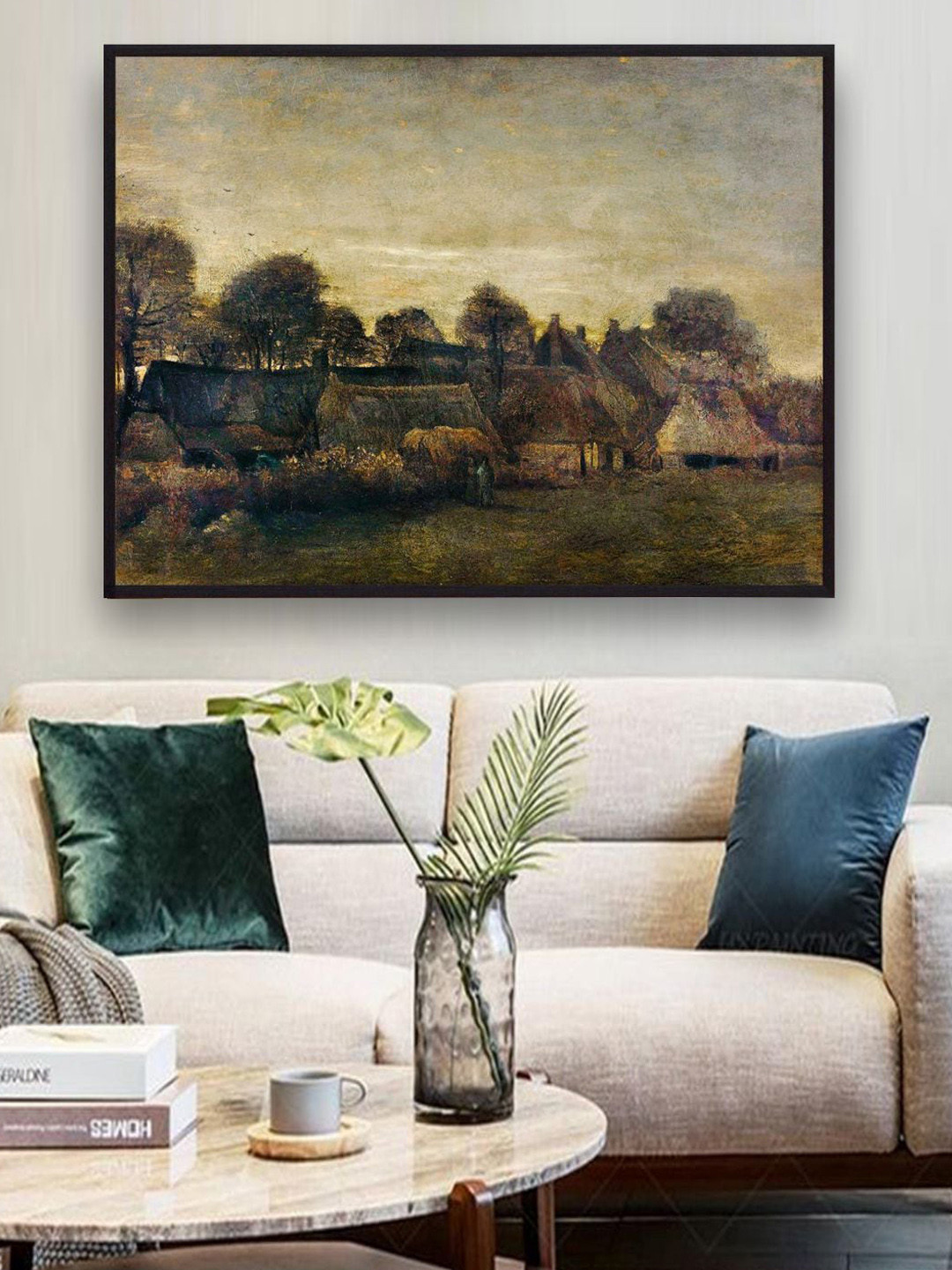 The Art House Canvas Wall Rectangle Paintings Wall Art -38 x 29In
