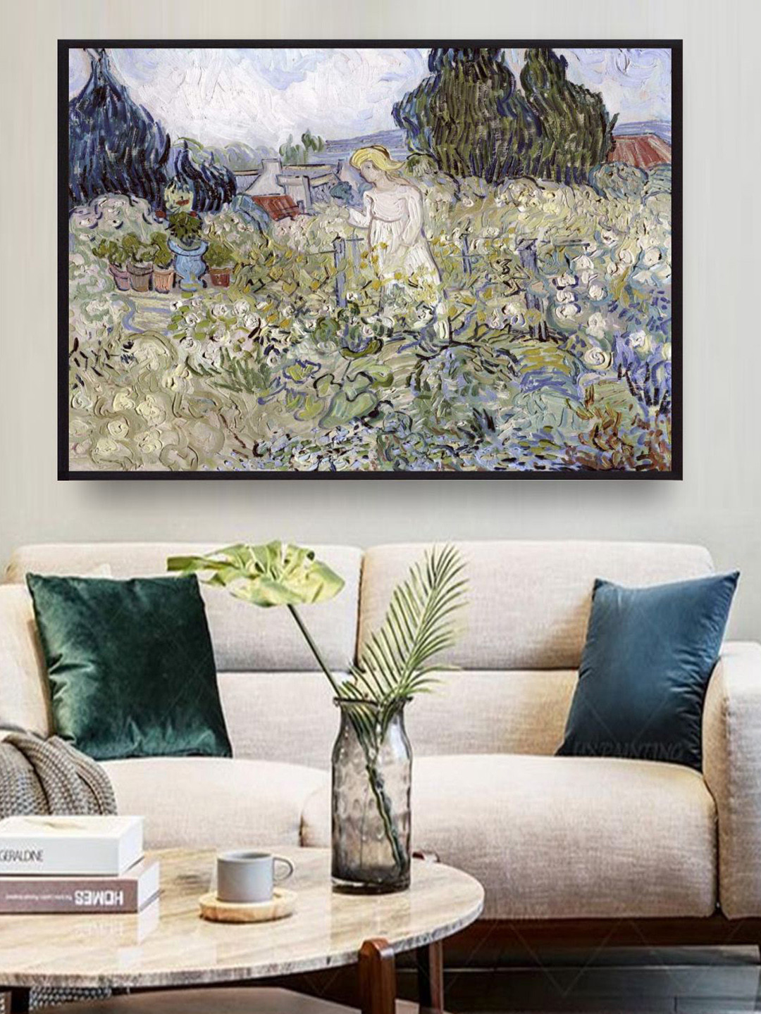 The Art House Marguerite Gachet in the Garden at Auvers-Sur-Oise By Van Gogh Wall Painting