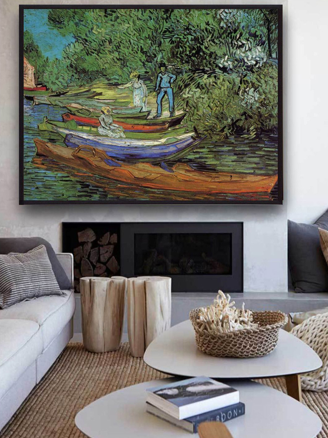 The Art House Natural Elements Canvas Wall Rectangle Paintings Wall Art - 37 x 30In