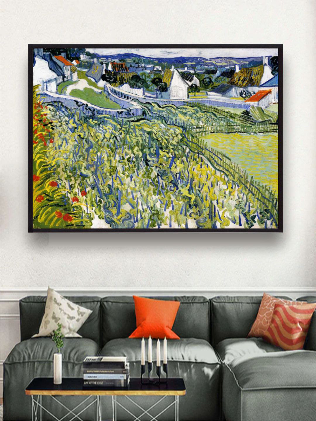 The Art House Canvas Wall Rectangle Paintings Wall Art - 31 x 37 In