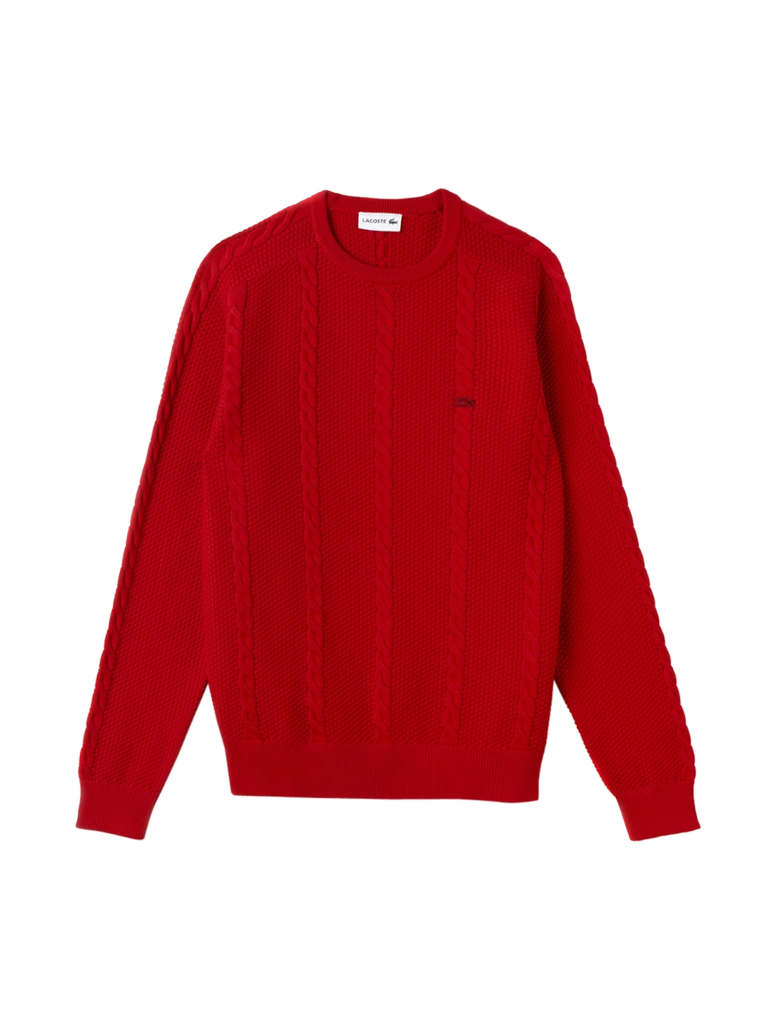 Lacoste red sale sweater