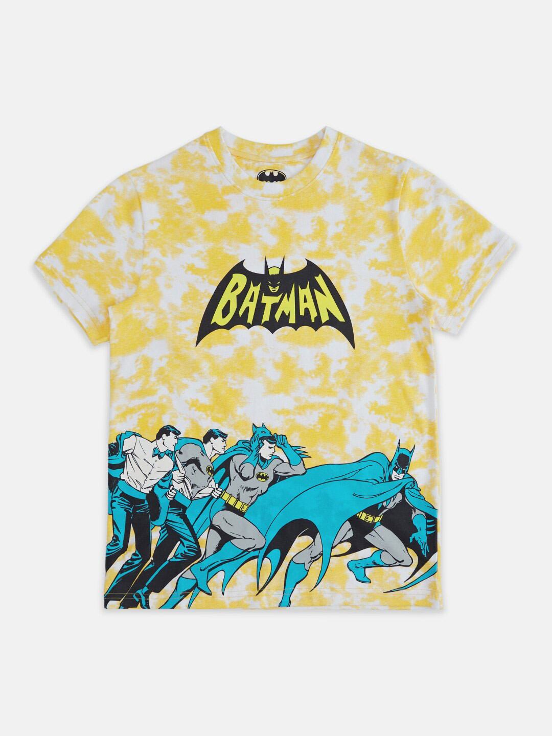 Pantaloons Junior  Boys Bat Man Printed Casual T-shirt