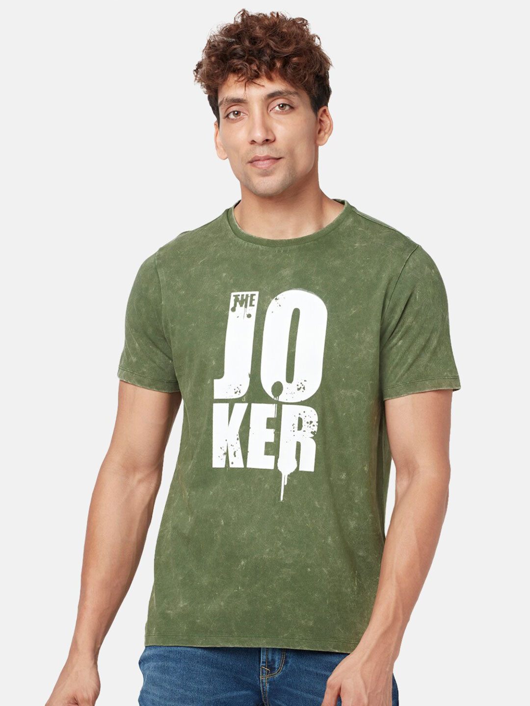 SF JEANS by Pantaloons Joker Printed Slim Fit T-shirt