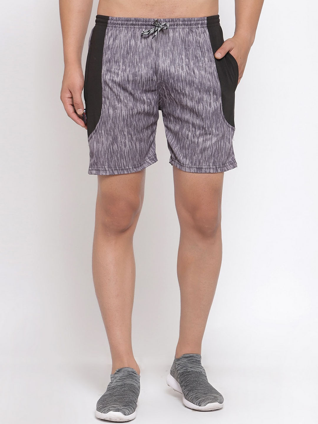 KLOTTHE Men Mid Rise Sport Shorts With Rapid Dry Technology