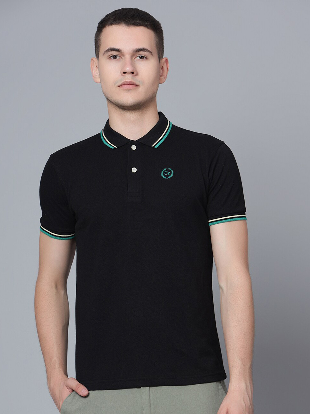 Cantabil Half Sleeve Cotton Polo T-shirt